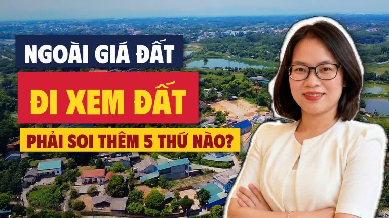 Ảnh bìa kinh nghiệm đi xem đất, phải soi thêm 5 thứ ngoài giá, nền khu dân cư gần IC9 Phú Thọ