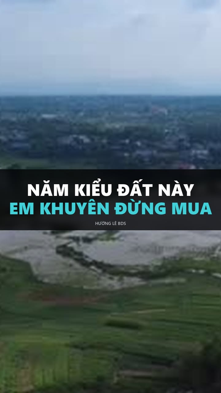 Ảnh Năm kiểu đất này em khuyên đừng mua, nền flycam đồng ruộng và nhà dân ở Phú Thọ
